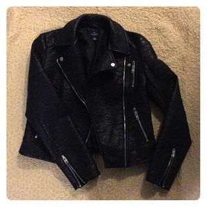 American Eagle Vegan Leather Jacket